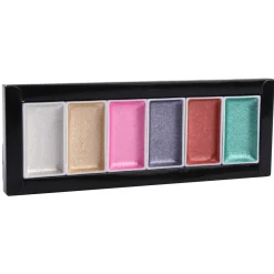 Akvarellset metallic pastell