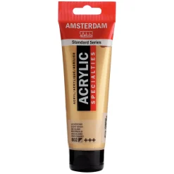 Amsterdam Acrylic akrylfärg 120 ml Light Gold 802
