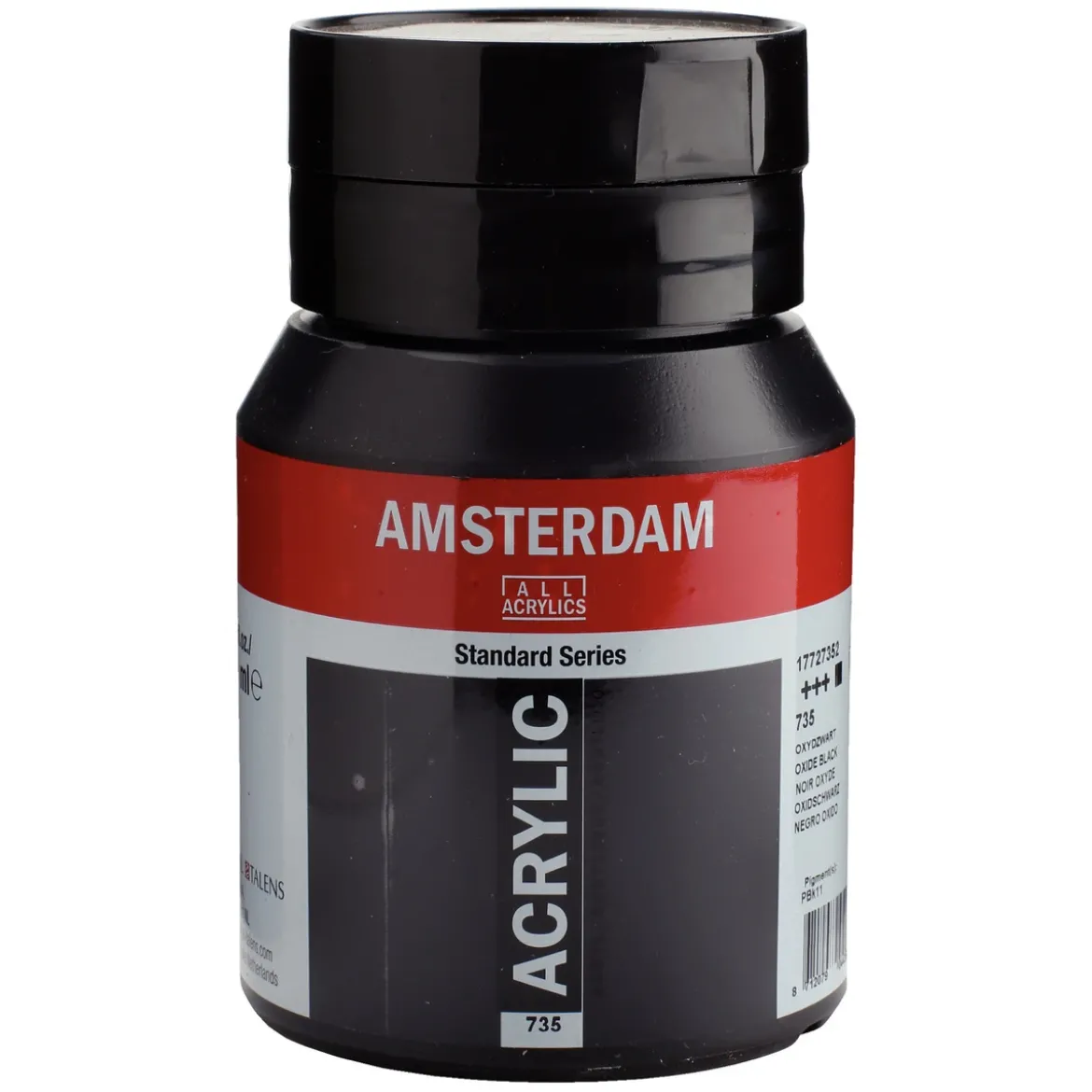 Amsterdam Acrylic akrylfärg 500 ml Oxide Black 735