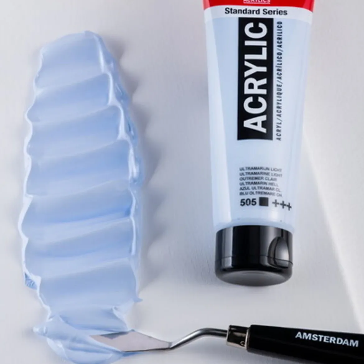 Amsterdam Acrylic akrylfärg 120 ml Ultramarine Light 505