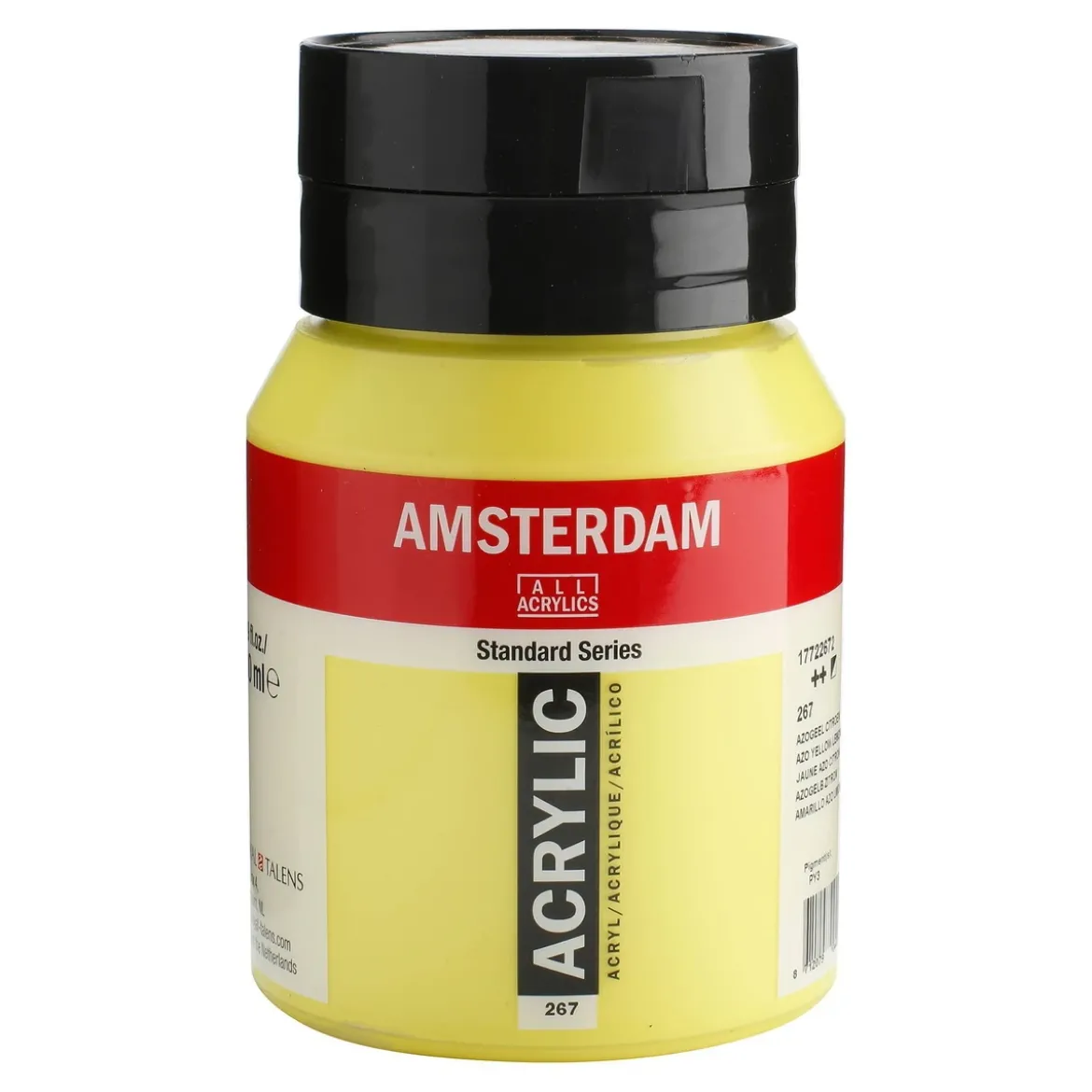 Amsterdam Acrylic akrylfärg 500 ml Azo Yellow Lemon 267