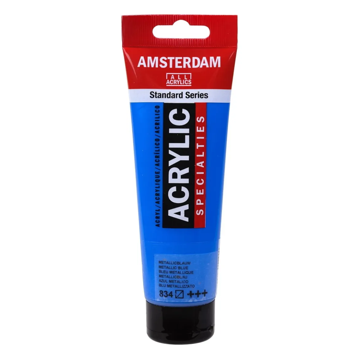 Amsterdam Acrylic akrylfärg 120 ml Metallic Blue 834