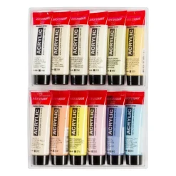 Amsterdam Acrylics Pastel Set - 12 x 20 ml