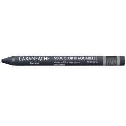 Caran d'Ache akvarellkrita Neocolor II 008 Greyish Black