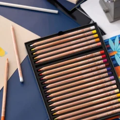 Caran d'Ache Luminance 6901, set med 20 färgpennor