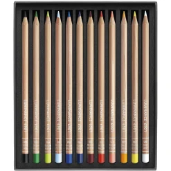 Caran d'Ache Luminance 6901, set med 12 färgpennor