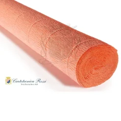 Cartotecnica Rossi kräppapper 617 – orange, 180 g rulle (144 g/m²) à 50×250 cm