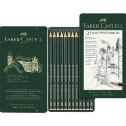 Castell 9000 Design Set 12 st