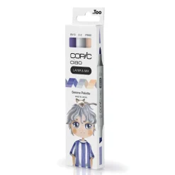 Copic Ciao markers med dubbelspets, 3-pack – Serene palette