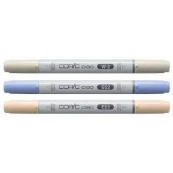 Copic Ciao markers med dubbelspets, 3-pack – Cozy palette