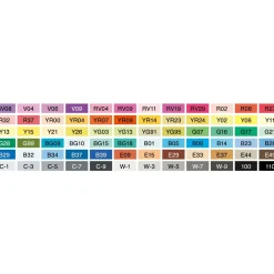Copic Sketch Basic Set 72 A