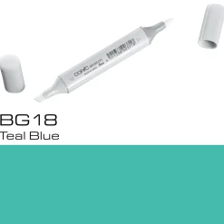 Copic Sketch BG18 Teal Blue