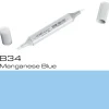 Copic Sketch B34 Mangan. Blue