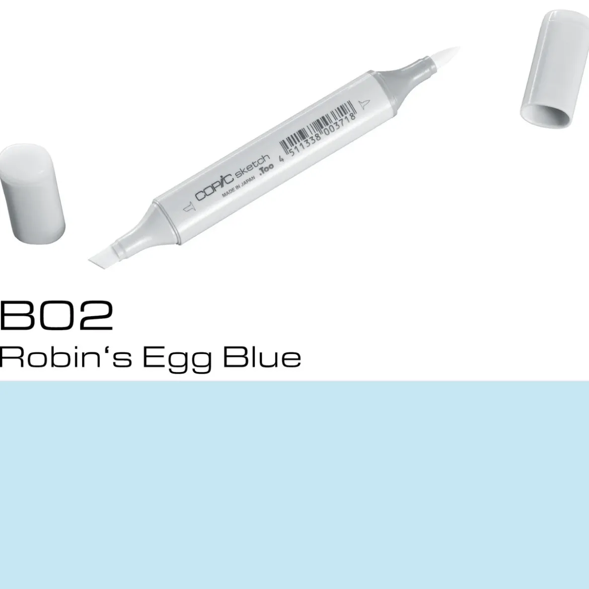 Copic Sketch B02 Rob. Egg Blue