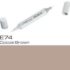 Copic Sketch E74 Cocoa Brown