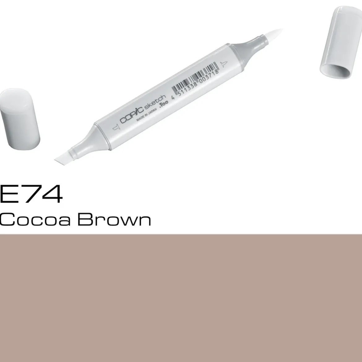 Copic Sketch E74 Cocoa Brown