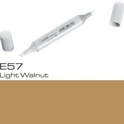 Copic Sketch E57 Light Walnut