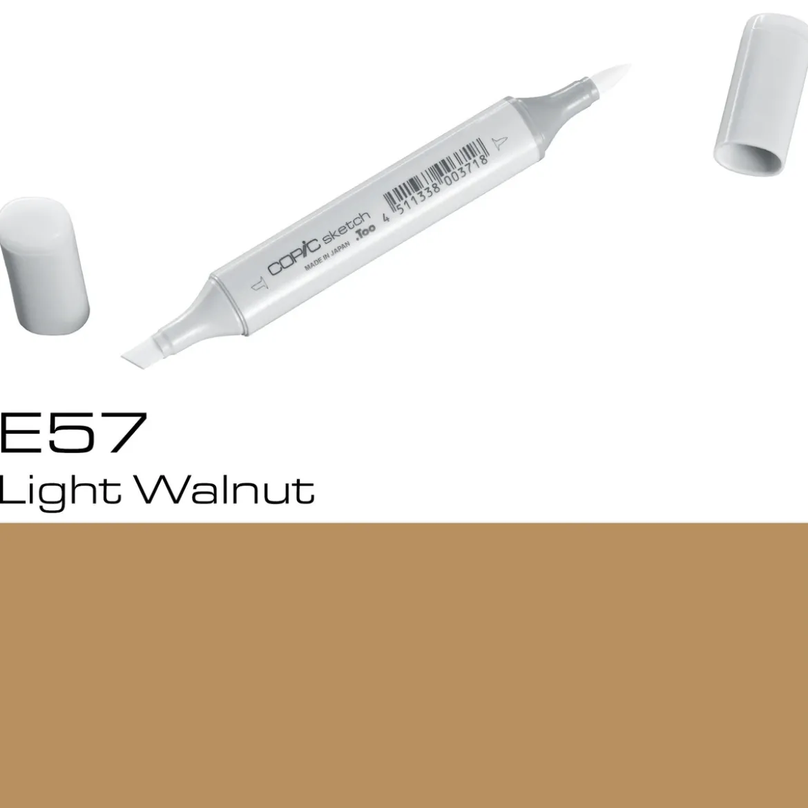 Copic Sketch E57 Light Walnut