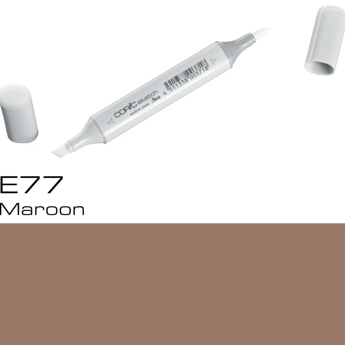 Copic Sketch E77 Maroon