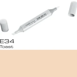 Copic Sketch E34 Toast