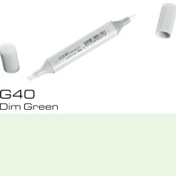 Copic Sketch G40 Dim Green