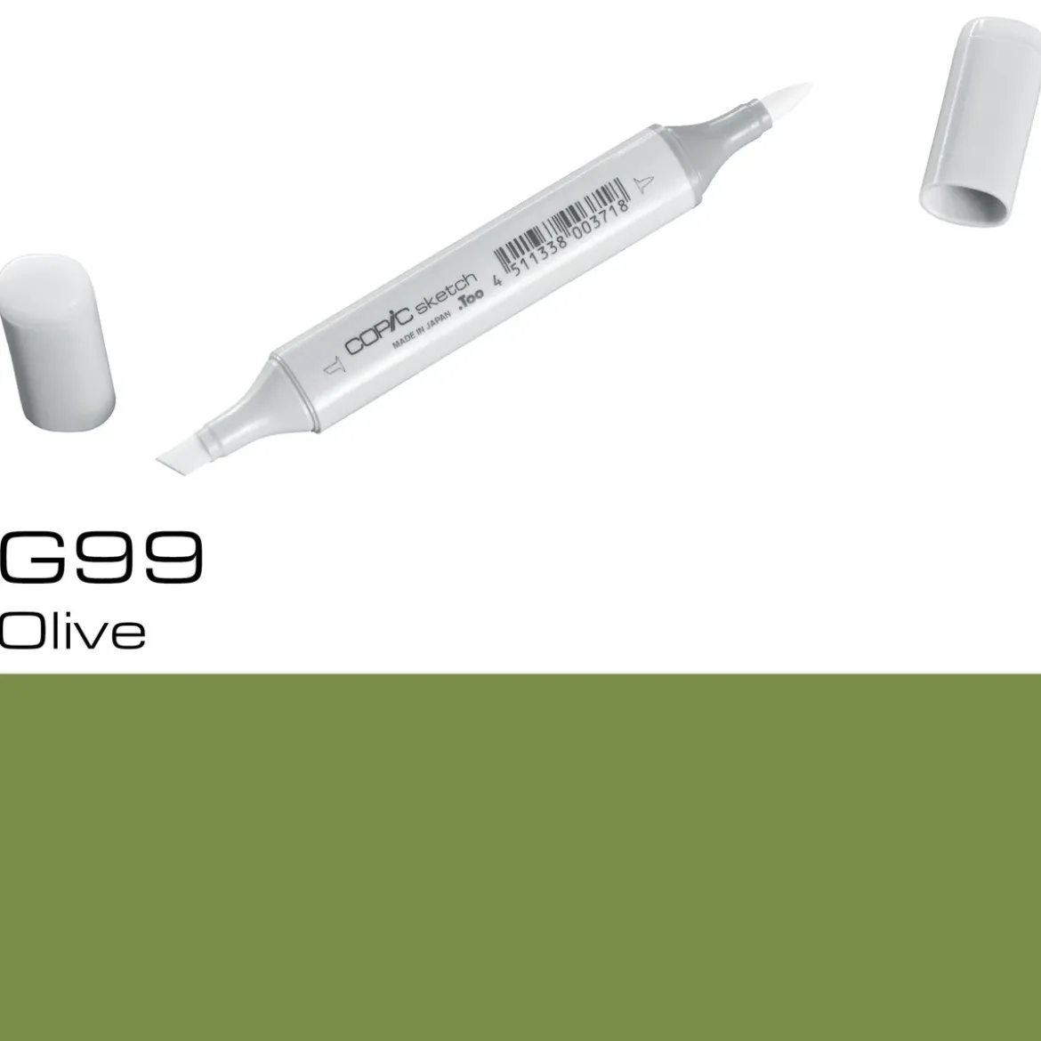 Copic Sketch G99 Olive