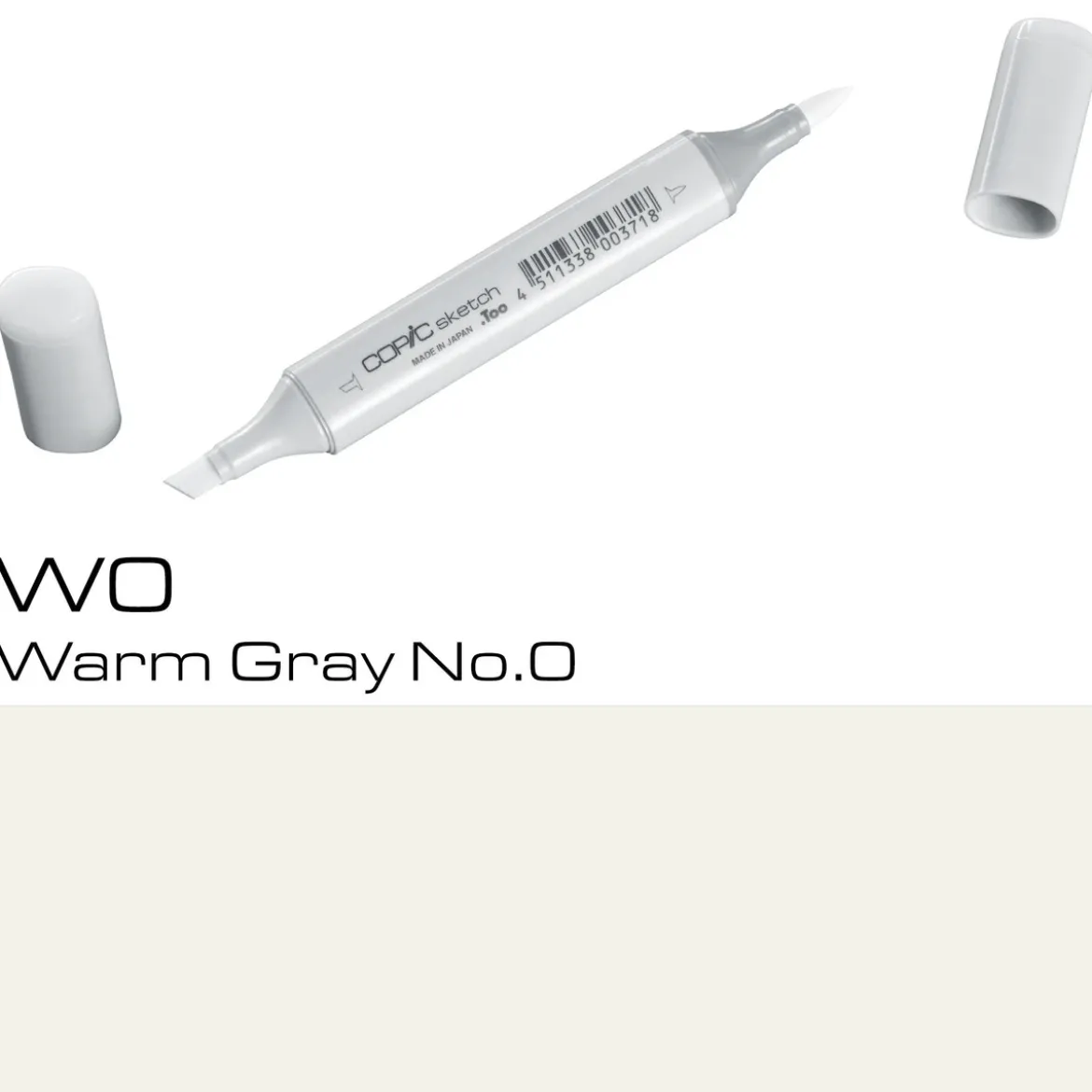 Copic Sketch W0 Warm Gray