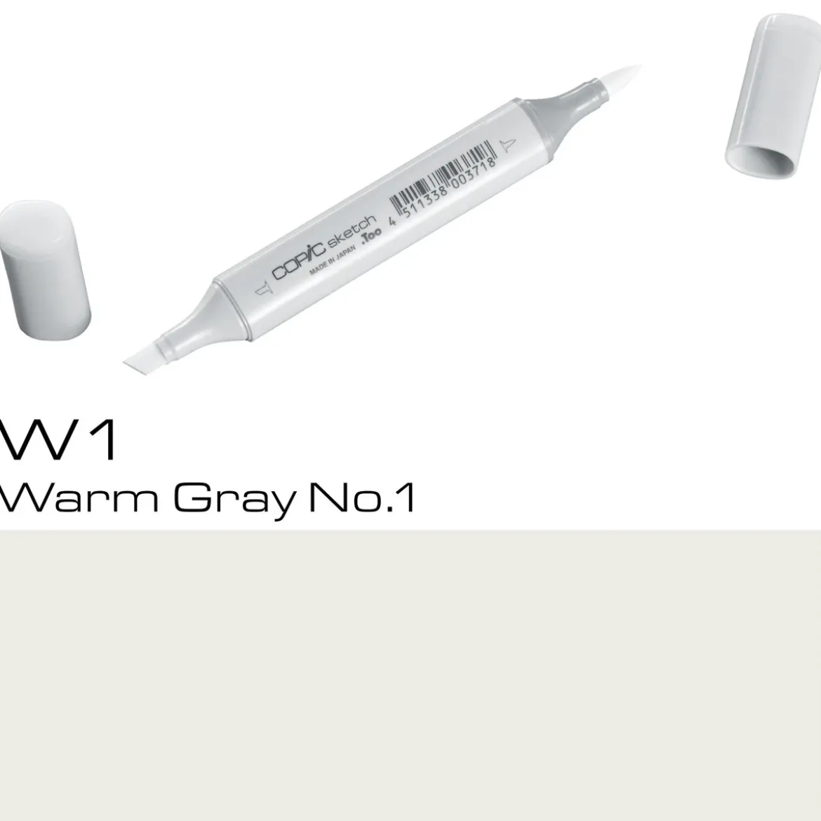 Copic Sketch W1 Warm Gray