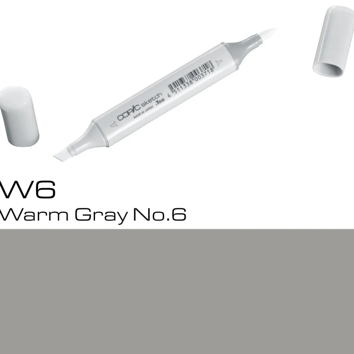 Copic Sketch W6 Warm Gray