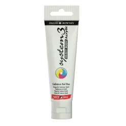 Daler-Rowney System3 Heavy Body akrylfärg 59 ml – Cadmium Red Hue 503
