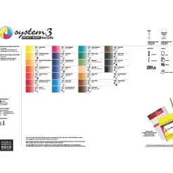 Daler-Rowney System3 Heavy Body akrylfärg 59 ml – Burnt Sienna 221