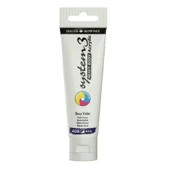Daler-Rowney System3 Heavy Body akrylfärg 59 ml – Deep Violet 408