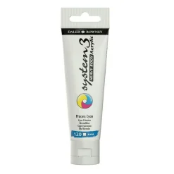 Daler-Rowney System3 Heavy Body akrylfärg 59 ml – Process Cyan 120