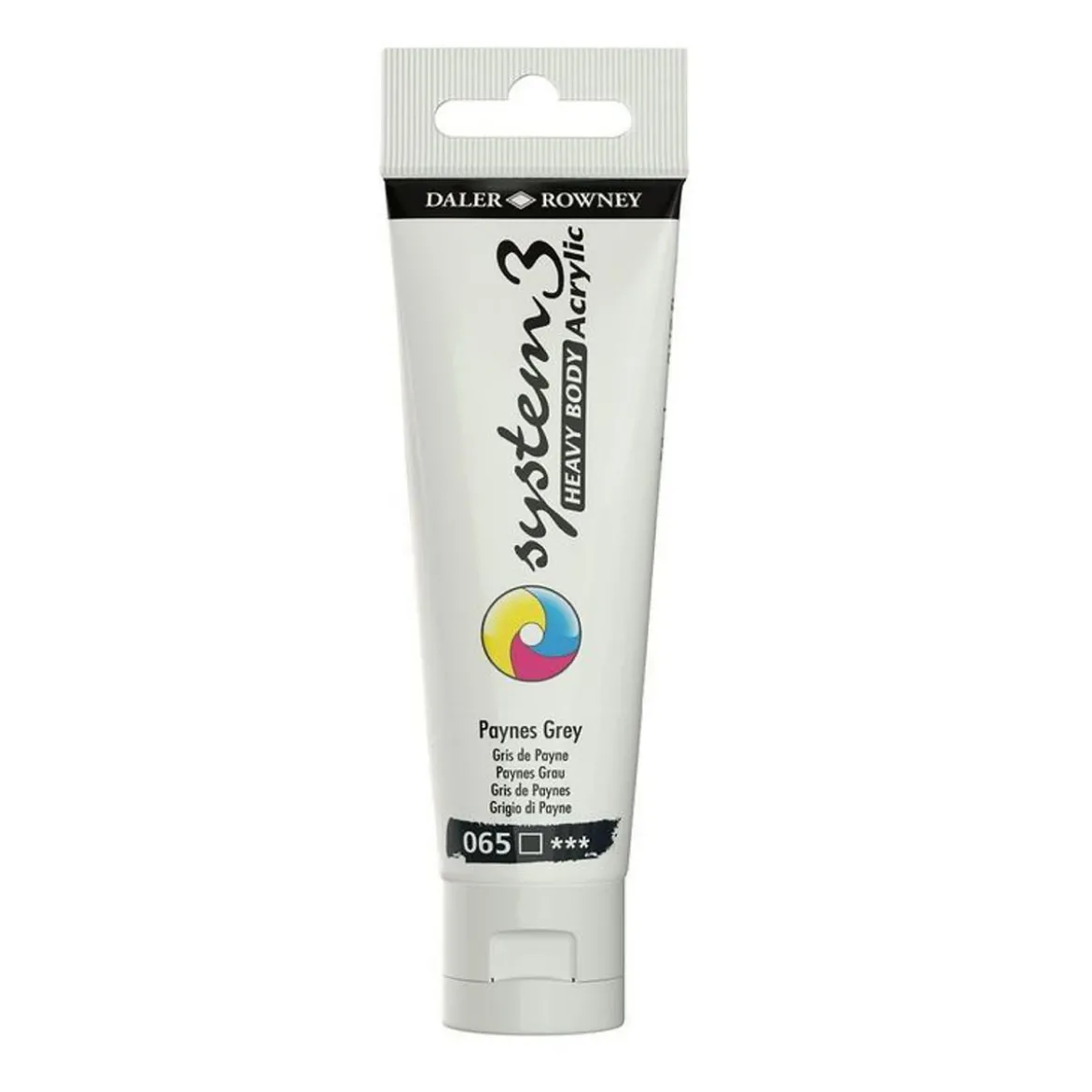 Daler-Rowney System3 Heavy Body akrylfärg 59 ml – Paynes Grey 065