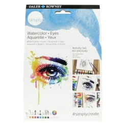 Daler-Rowney Watercolor Eyes Set – allt för att måla ögon med akvarellfärg