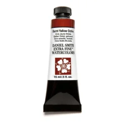 Daniel Smith akvarellfärg 15 ml Burnt Yellow Ochre