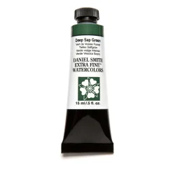 Daniel Smith akvarellfärg 15 ml Deep Sap Green