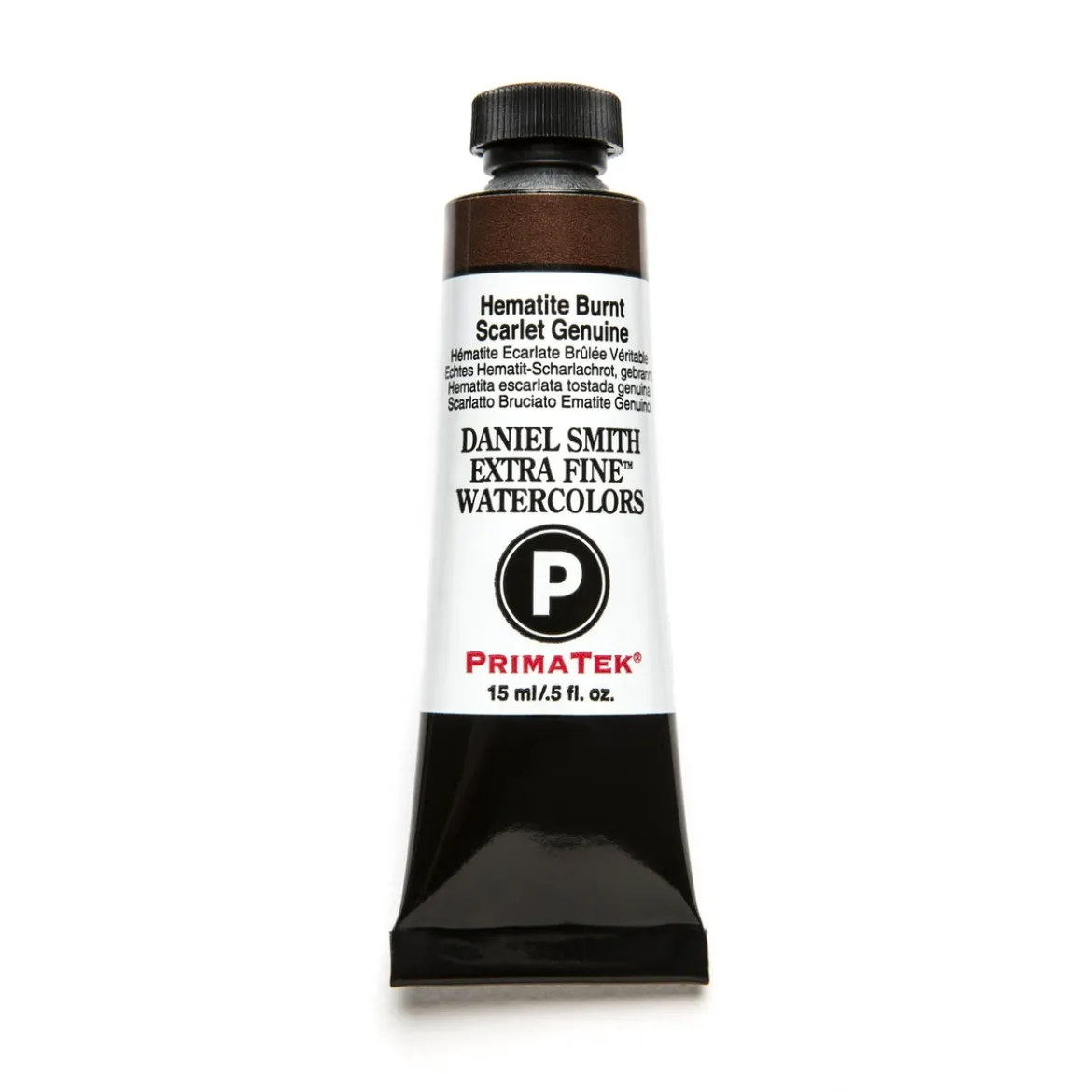 Daniel Smith akvarellfärg 15 ml Hematite Burnt Scarlet Genuine