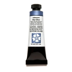 Daniel Smith akvarellfärg 15 ml Iridescent Blue-Silver