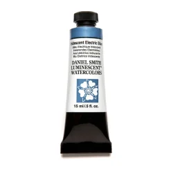 Daniel Smith akvarellfärg 15 ml Iridescent Electric Blue