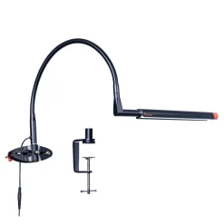 Daylight Techne 2 E36000, svart stafflilampa med fantastisk flexibilitet, CRI 95+