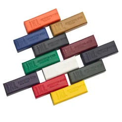 Derwent Inktense XL Blocks 12 – akvarellkritor i stort format, 60×20×20 mm st.