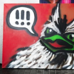 Djup canvas / målarduk med 3,7 cm djup – 90×90 cm