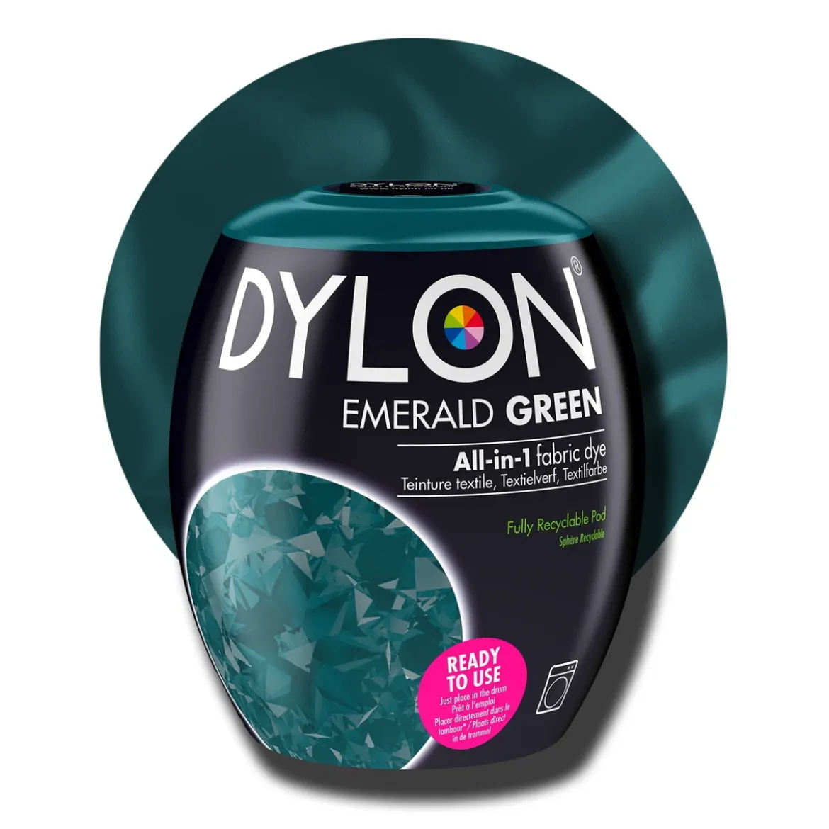 Dylon Pod All-in-1 textilfärg – Emerald green