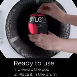 Dylon Pod All-in-1 textilfärg – Tulip red