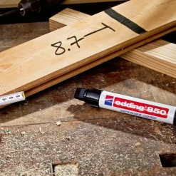 Edding 850 bred marker svart