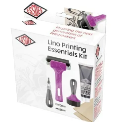 Essdee Lino Printing Essentials Kit, kom igång med linoleumtryck & linoleumsnitt