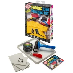 Essdee Lino Printing Fabric Kit – allt du behöver för linoleumtryck på tyg & textilier