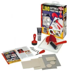 Essdee Lino Printing Kit, kit med exakt allt för linoleumtryck & linoleumsnitt!