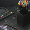 Faber-Castell Black Edition vaxbaserade färgpennor 36-pack